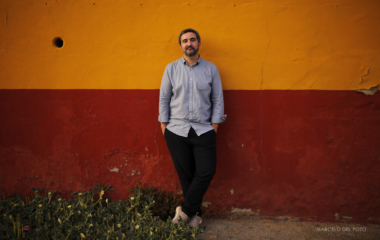 Spanish writer Daniel Ruiz in Seville, 2019. Photo by Marcelo del Pozo